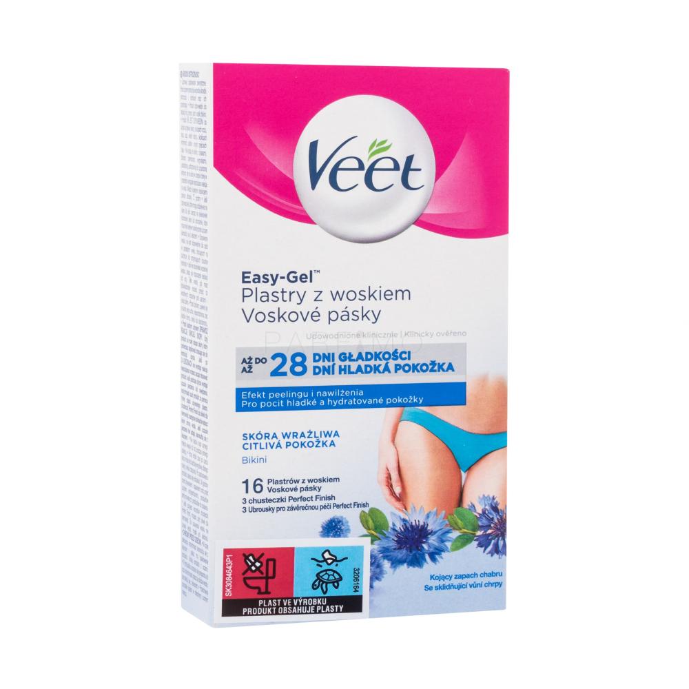 Veet EasyGel Wax Strips Bikini Proizvodi za depilaciju za žene Lijepa.hr