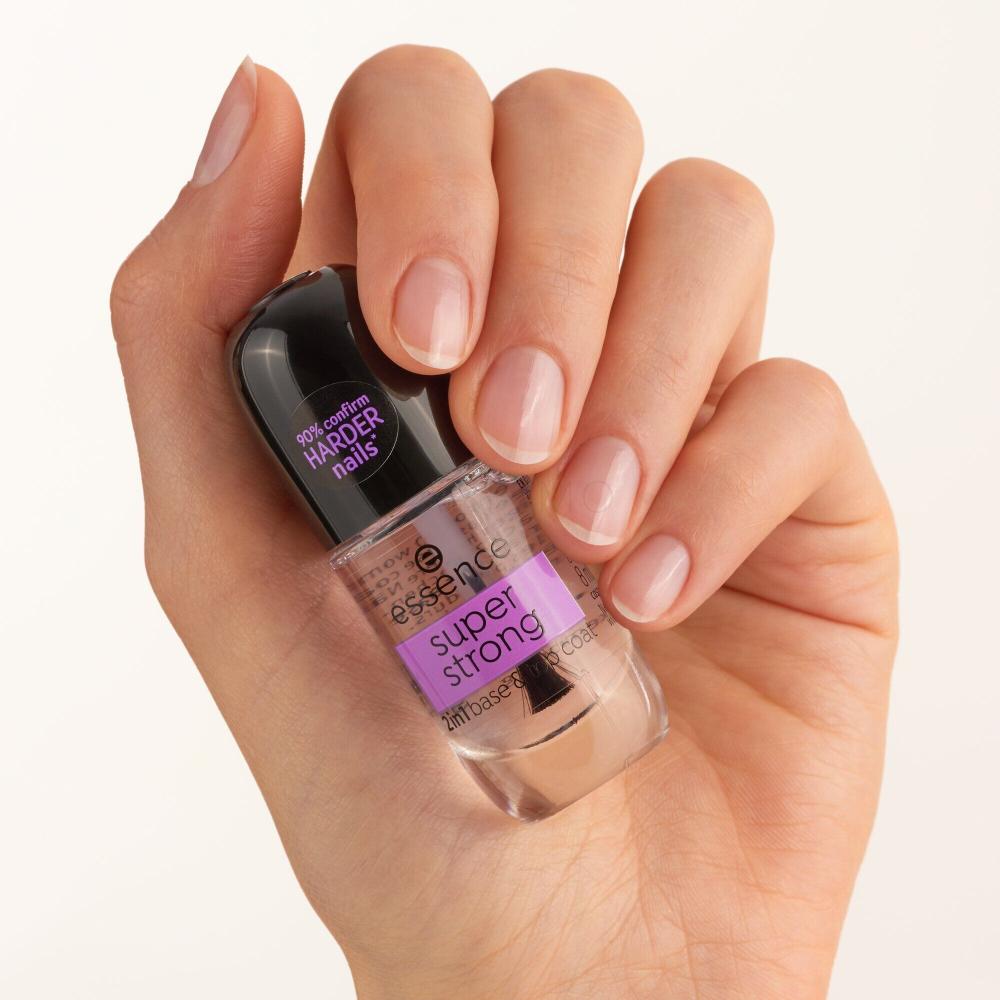 Essence Super Strong 2in1 Base & Top Coat Lakovi za nokte za žene