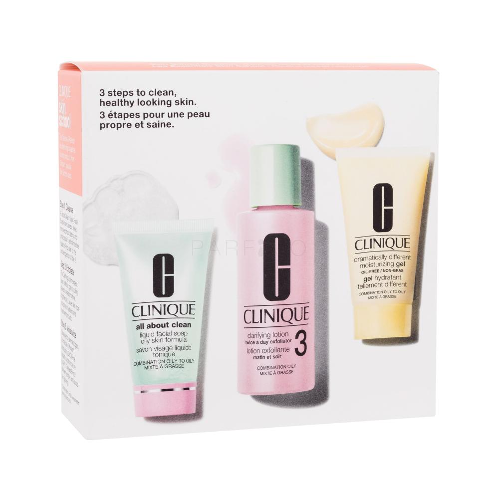 Clinique 3Step Skin Care Poklon set losion za čišćenje Clarifying