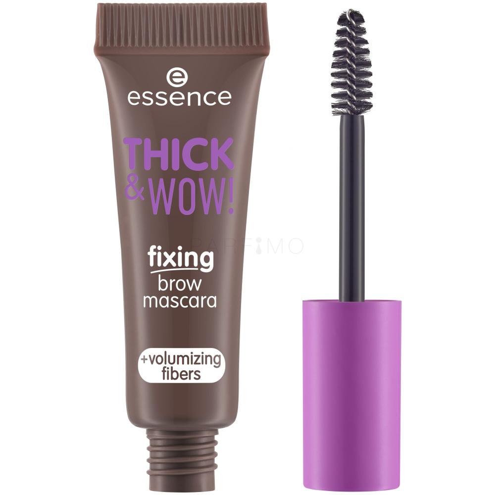 Essence Thick & Wow! Fixing Brow Mascara Maskara za obrve za žene 6 ml Nijansa 02 Ash Brown
