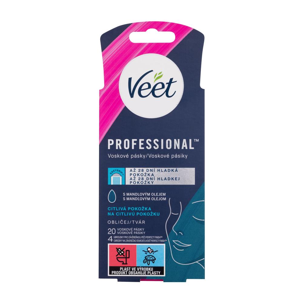 Veet Professional Wax Strips Face Sensitive Skin Proizvodi za