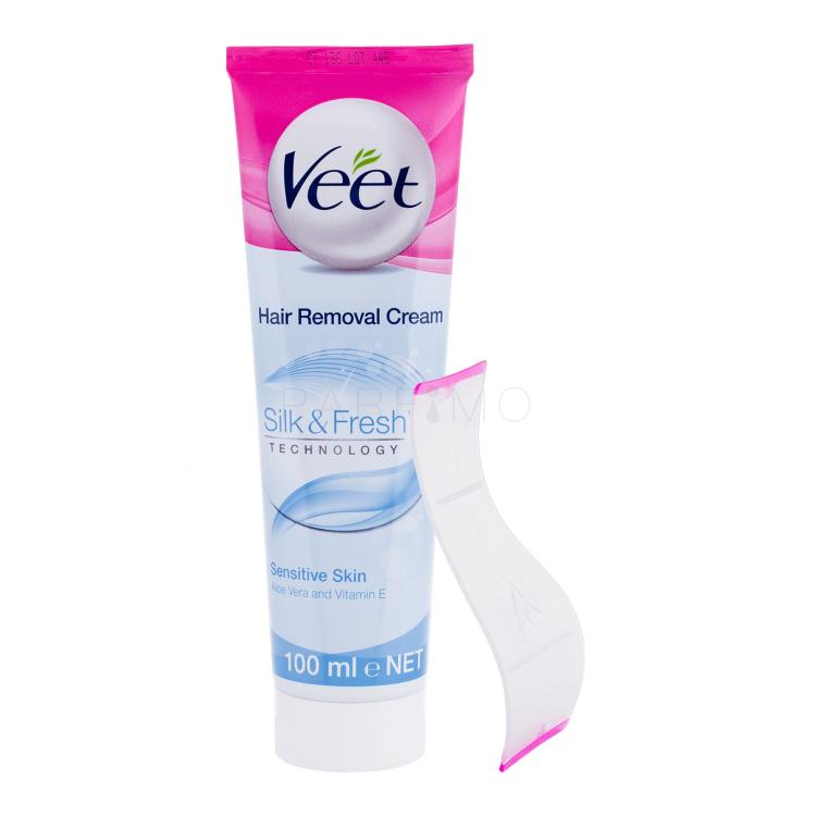 Veet Silk &amp; Fresh™ Sensitive Skin Proizvodi za depilaciju za žene 100 ml