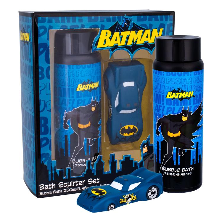 DC Comics Batman Poklon set pjena za kupanje 250 ml + vodni pištolj 1 ks