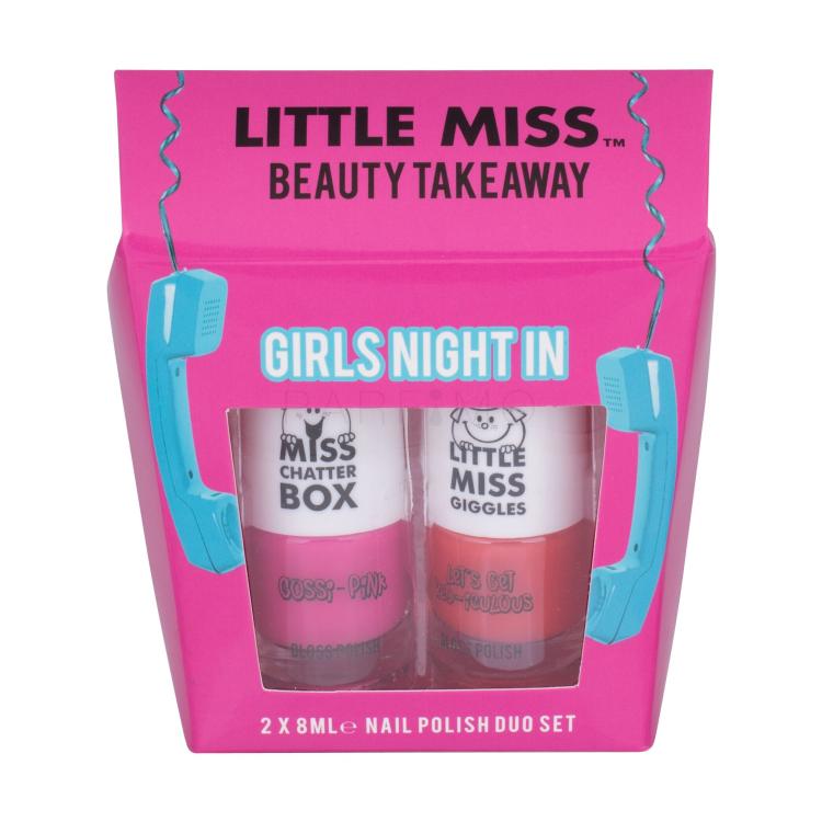 Little Miss Little Miss Beauty Takeaway Poklon set lak za nokte 8 ml + lak za nokte 8 ml Let´s Get Red-iculous