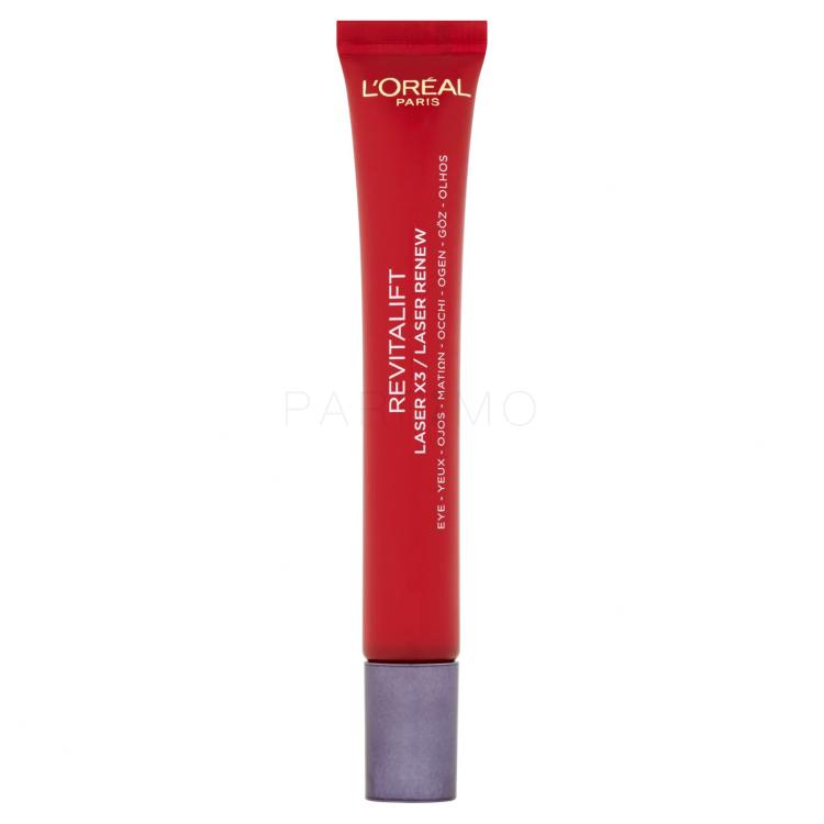 L&#039;Oréal Paris Revitalift Laser X3 Anti-Ageing Power Eye Cream Krema za područje oko očiju za žene 15 ml