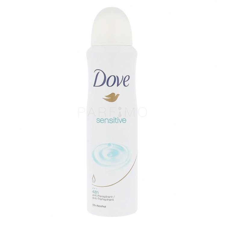 Dove Sensitive 48h Antiperspirant za žene 150 ml