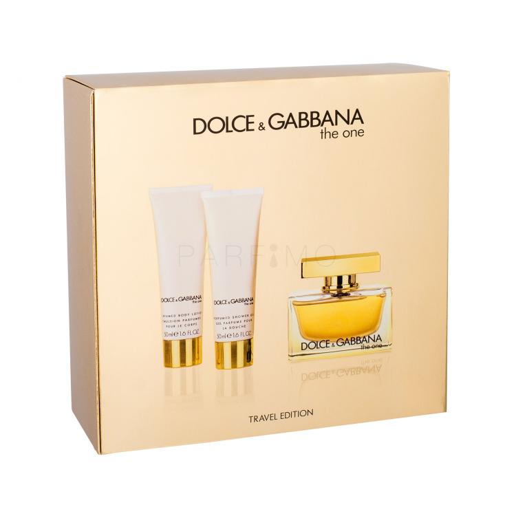 Dolce&amp;Gabbana The One Poklon set parfemska voda 75 ml + losion za tijelo 50 ml + gel za tuširanje 50 ml