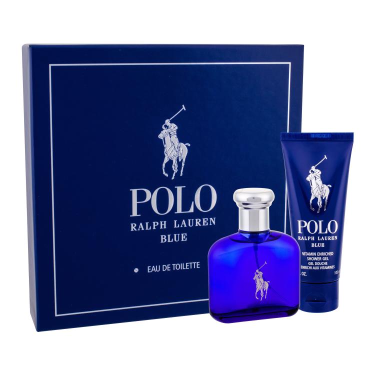 Ralph Lauren Polo Blue Poklon set toaletna voda 75 ml + gel za tuširanje 100 ml