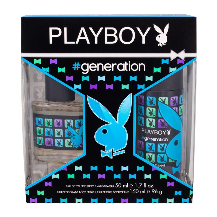 Playboy Generation For Him Poklon set toaletna voda 50 ml + dezodorans 150 ml