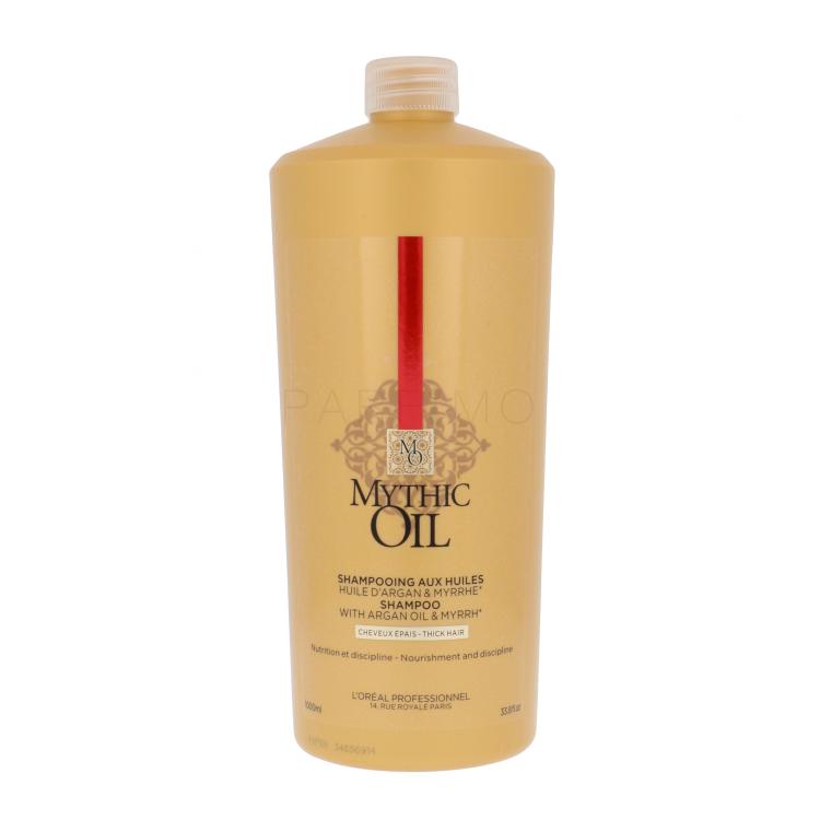 L&#039;Oréal Professionnel Mythic Oil Thick Hair Shampoo Šampon za žene 1000 ml