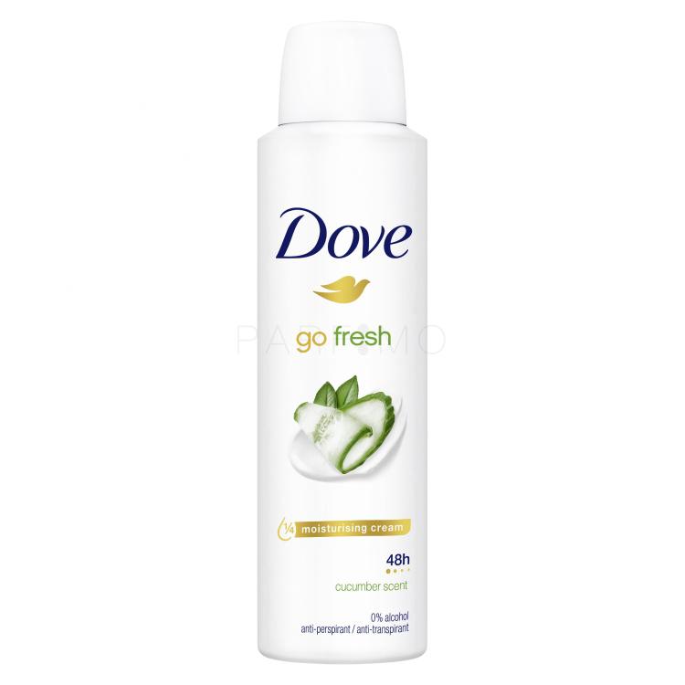 Dove Go Fresh Cucumber &amp; Green Tea 48h Antiperspirant za žene 150 ml