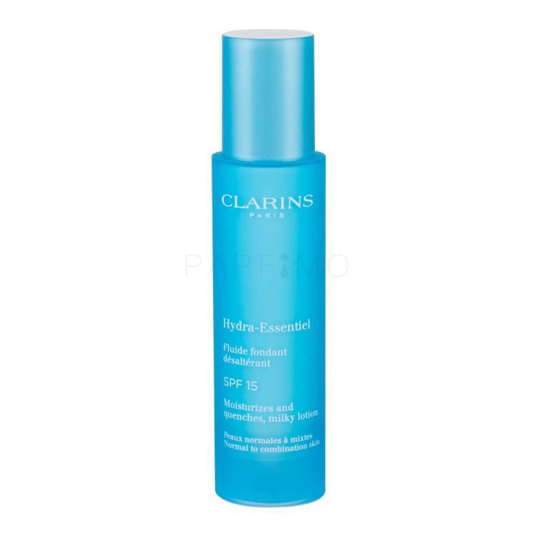 Clarins Hydra-Essentiel Milky Fluid SPF15 Dnevna krema za lice za žene 50 ml