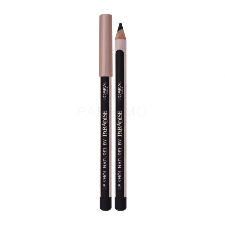 L&#039;Oréal Paris Paradise Le Khôl Naturel Olovka za oči za žene 1,2 g Nijansa 101 Midnight Black