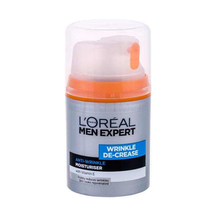 L&#039;Oréal Paris Men Expert Wrinkle De-Crease Dnevna krema za lice za muškarce 50 ml