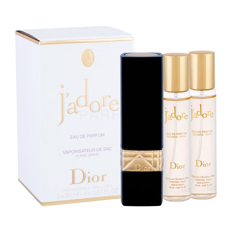 Christian Dior J&#039;adore Parfemska voda za žene za ponovo punjenje 3x20 ml