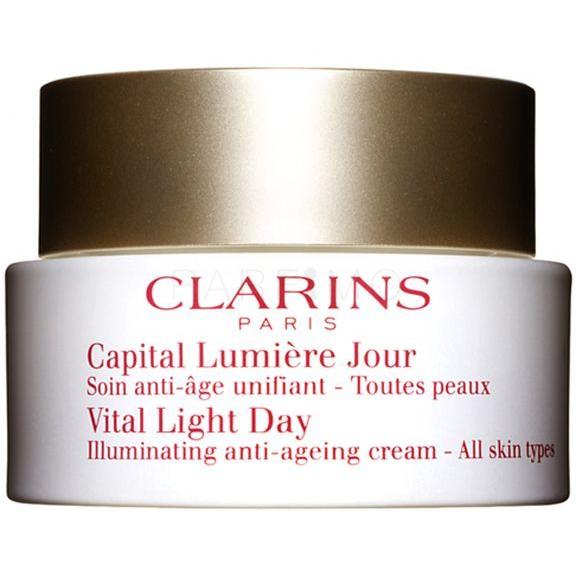 Clarins Vital Light Dnevna krema za lice za žene 50 ml oštećena kutija