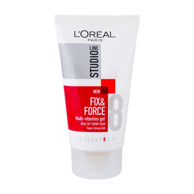 L&#039;Oréal Paris Studio Line Fix &amp; Force Gel za kosu za žene 150 ml
