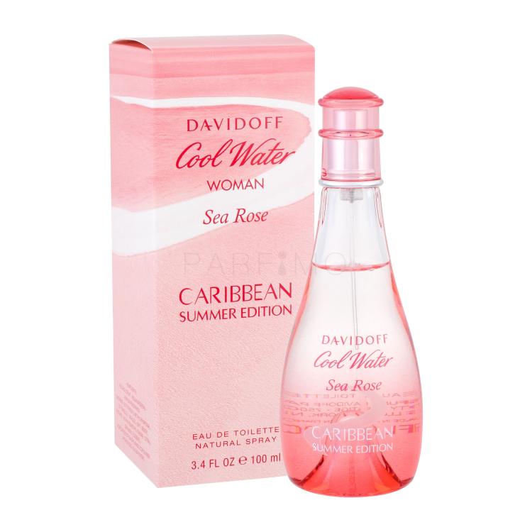 Davidoff Cool Water Sea Rose Caribbean Summer Edition Toaletna voda za žene 100 ml