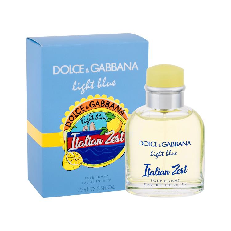 Dolce&amp;Gabbana Light Blue Italian Zest Pour Homme Toaletna voda za muškarce 75 ml