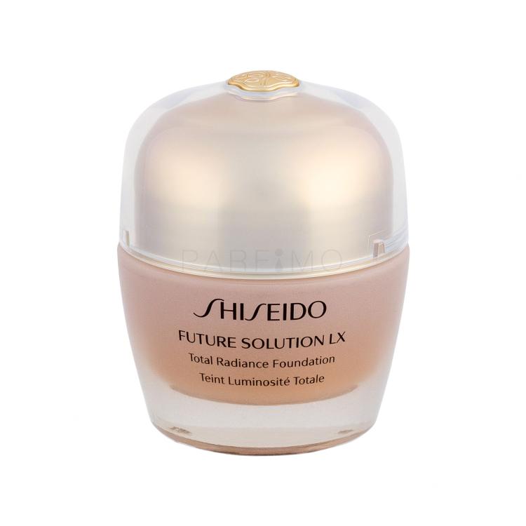 Shiseido Future Solution LX Total Radiance Foundation SPF15 Puder za žene 30 ml Nijansa R4 Rose