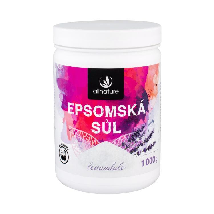 Allnature Epsom Salt Lavender Solna kupka 1000 g