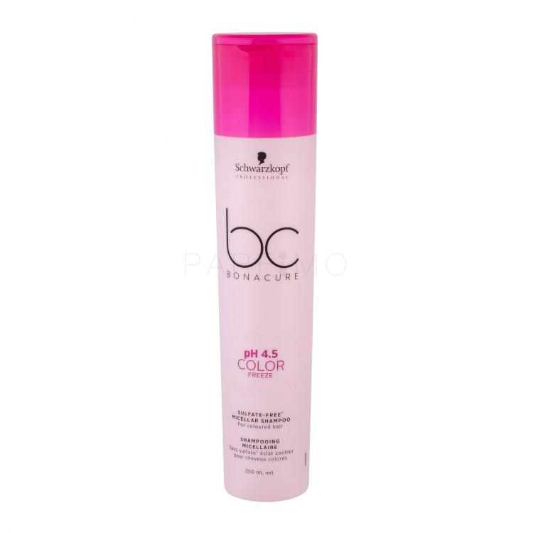 Schwarzkopf Professional BC Bonacure pH 4.5 Color Freeze Sulfate-Free Micellar Šampon za žene 250 ml