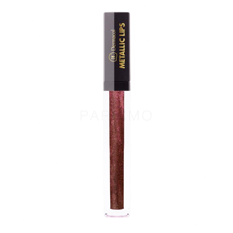 Dermacol Metallic Lips Ruž za usne za žene 3,5 ml Nijansa 05 Chilli Chocolate