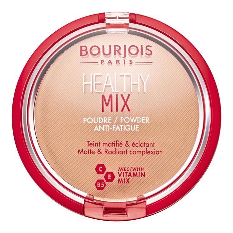 BOURJOIS Paris Healthy Mix Anti-Fatigue Puder u prahu za žene 11 g Nijansa 03 Dark Beige