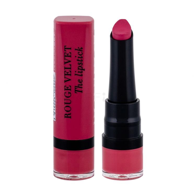 BOURJOIS Paris Rouge Velvet The Lipstick Ruž za usne za žene 2,4 ml Nijansa 03 Hyppink Chic