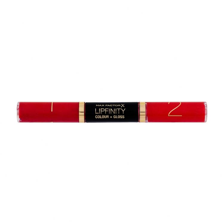 Max Factor Lipfinity Colour + Gloss Ruž za usne za žene 2x3 ml Nijansa 640 Lasting Grenadine