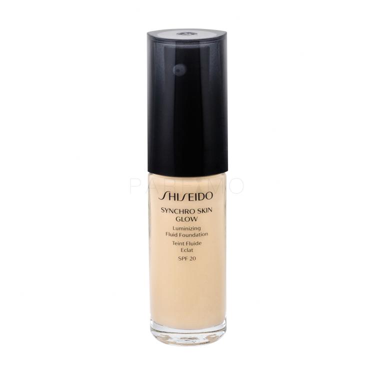 Shiseido Synchro Skin Glow SPF20 Puder za žene 30 ml Nijansa Neutral 1