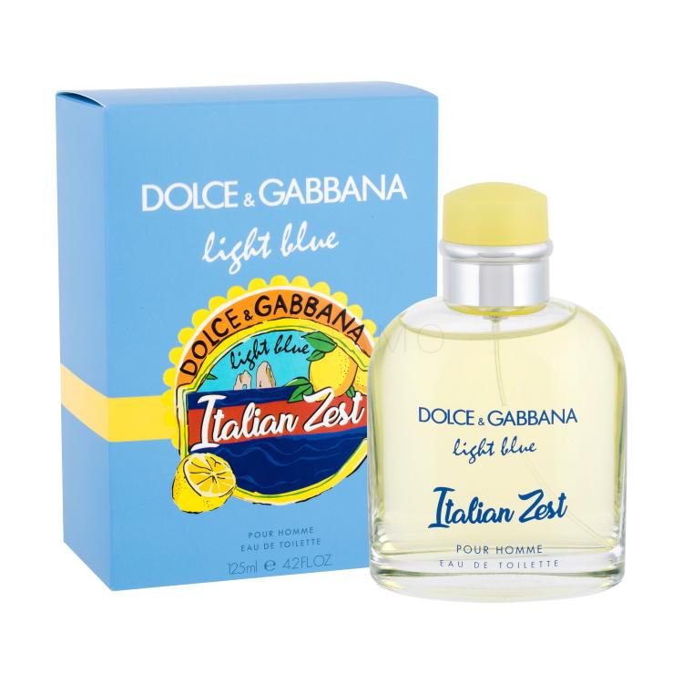 Dolce&amp;Gabbana Light Blue Italian Zest Pour Homme Toaletna voda za muškarce 125 ml