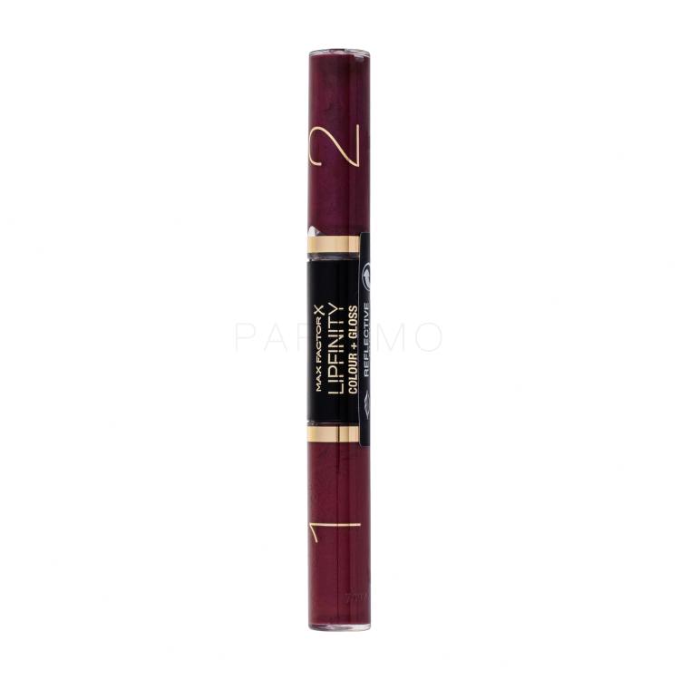 Max Factor Lipfinity Colour + Gloss Ruž za usne za žene 2x3 ml Nijansa 550 Reflective Ruby