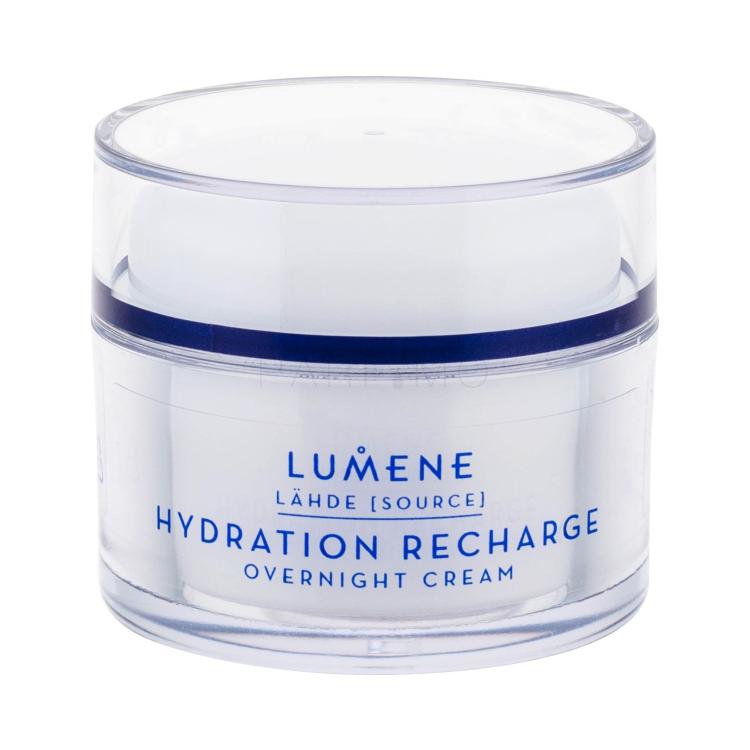 Lumene Lähde Hydration Recharge Noćna krema za lice za žene 50 ml
