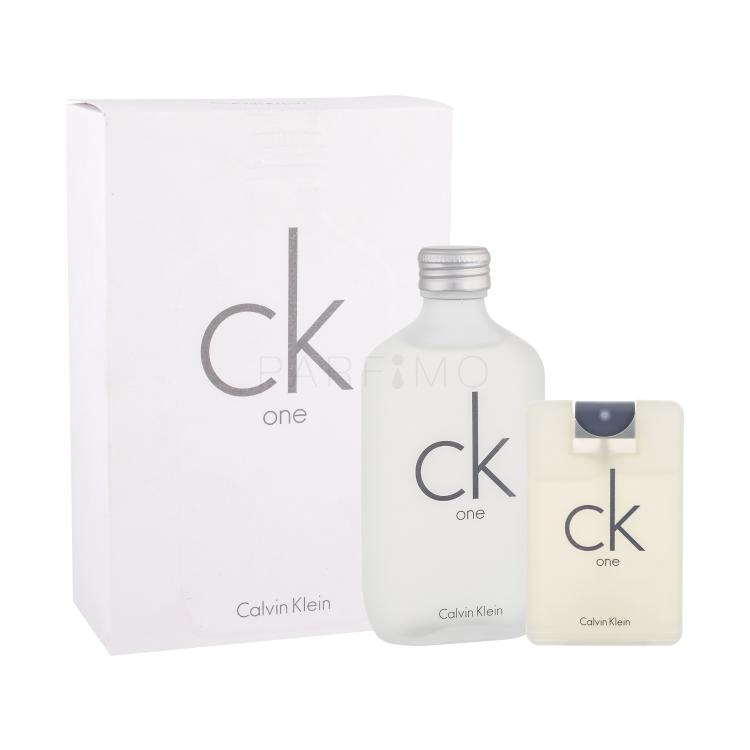 Calvin Klein CK One Poklon set toaletna voda 100 ml + toaletna voda 20 ml