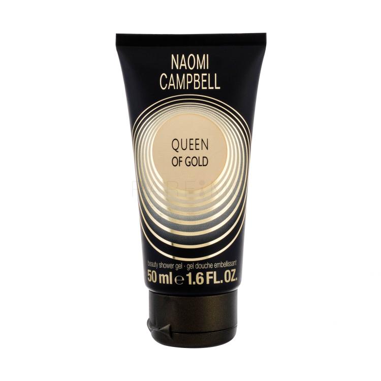 Naomi Campbell Queen Of Gold Gel za tuširanje za žene 50 ml