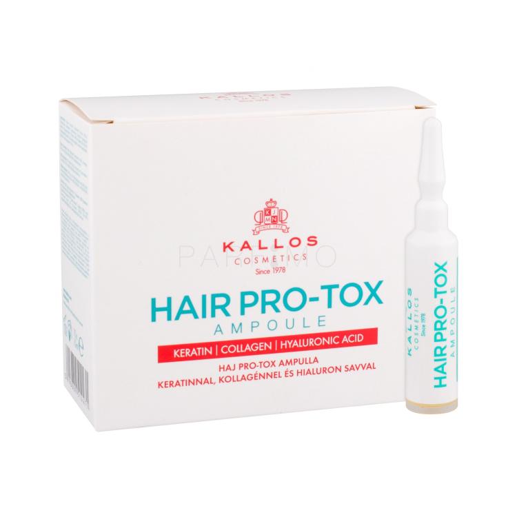 Kallos Cosmetics Hair Pro-Tox Ampoule Serum za kosu za žene 10x10 ml