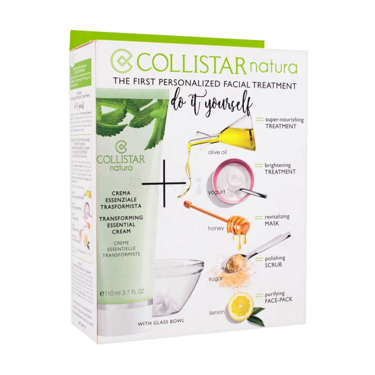 Collistar Natura Transforming Essential Cream Poklon set hidratantna krema 110 ml + posudica + kašikica