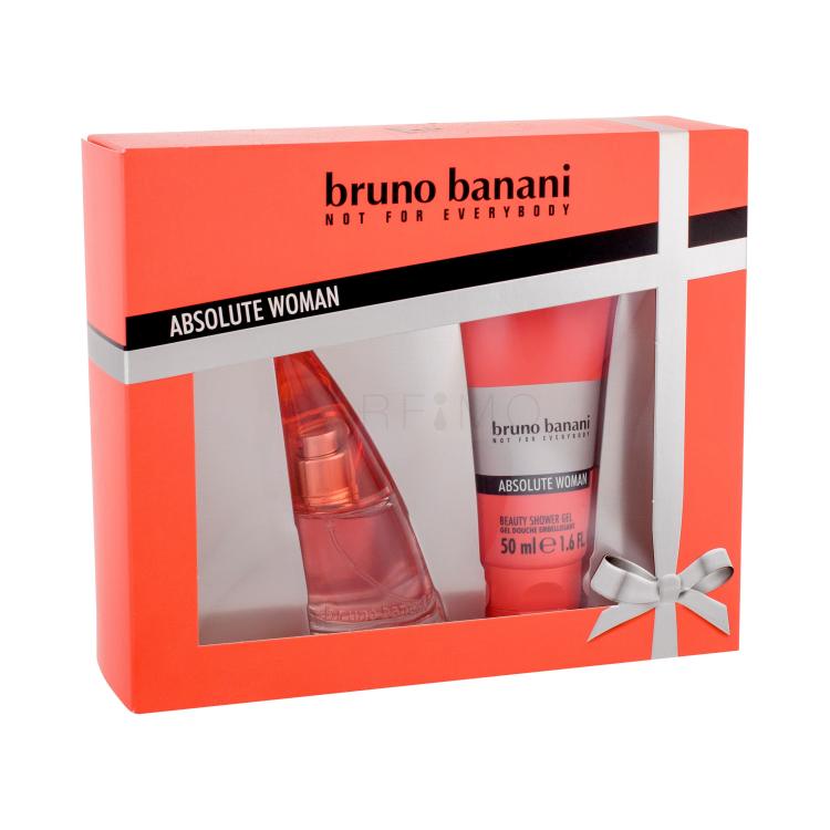 Bruno Banani Absolute Woman Poklon set parfemska voda 20 ml + gel za tuširanje 50 ml