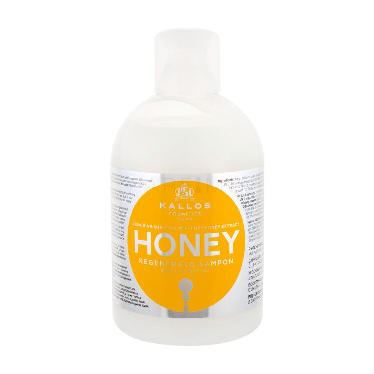 Kallos Cosmetics Honey Šampon za žene 1000 ml