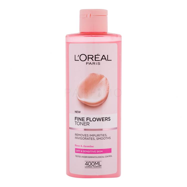 L&#039;Oréal Paris Fine Flowers Tonik za žene 400 ml