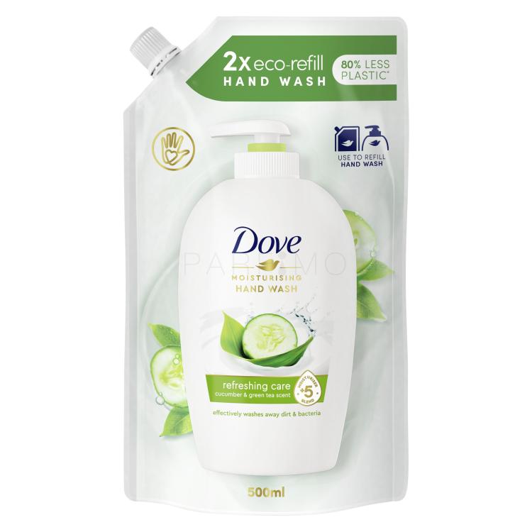 Dove Refreshing Cucumber &amp; Green Tea Tekući sapun za žene punilo 500 ml