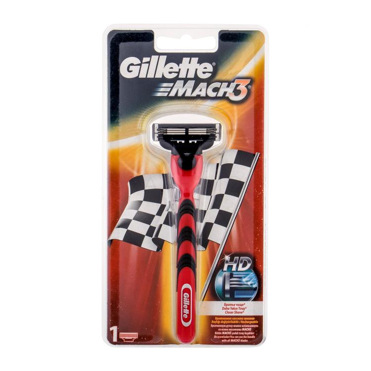 Gillette Mach3 Red Aparat za brijanje za muškarce 1 kom