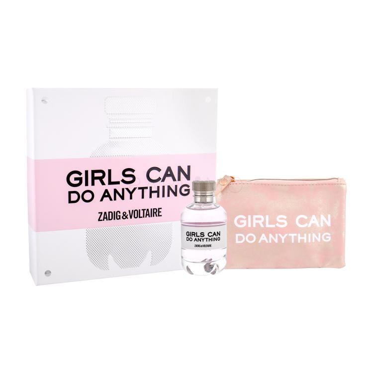 Zadig &amp; Voltaire Girls Can Do Anything Poklon set parfemska voda 90 ml + kozmetička torbica