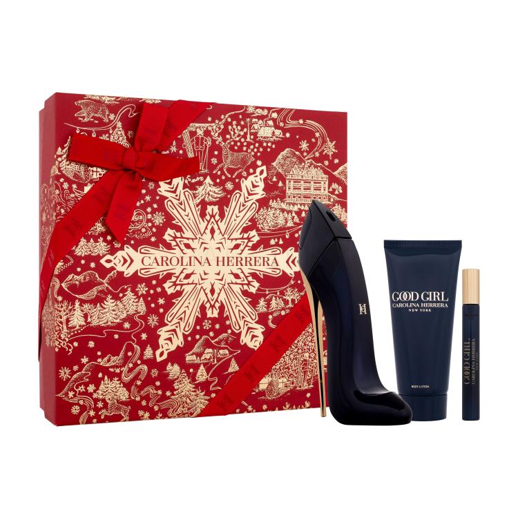 Carolina Herrera Good Girl SET1 Poklon set parfemska voda 80 ml + losion za tijelo 100 ml + parfemska voda 10 ml