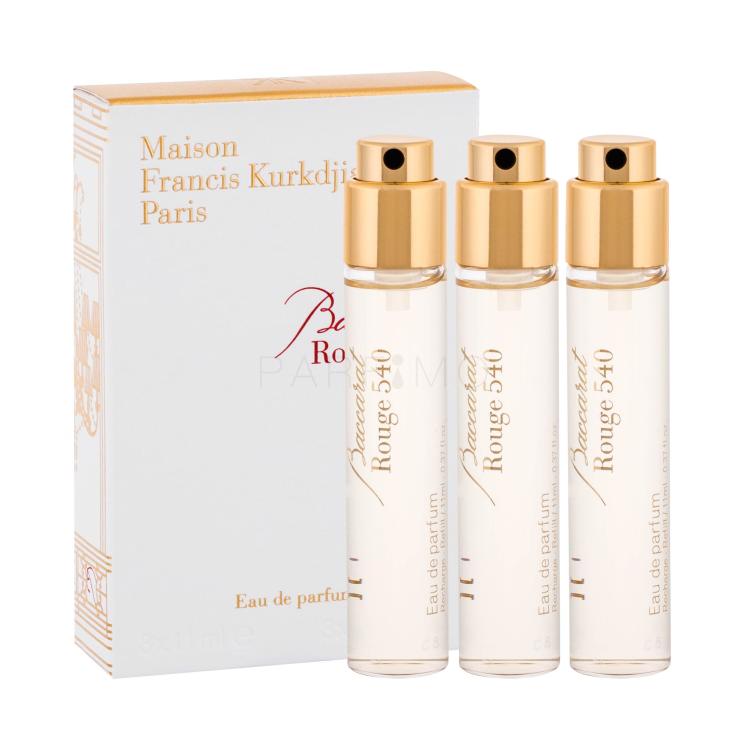 Maison Francis Kurkdjian Baccarat Rouge 540 Parfemska voda punilo 3x11 ml