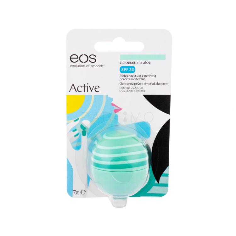EOS Active SPF30 Balzam za usne za žene 7 g Nijansa Aloe