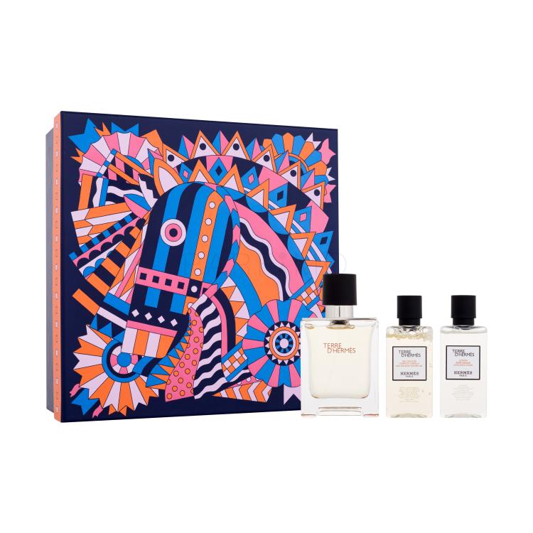Hermes Terre d´Hermès Poklon set toaletna voda 50 ml + gel za tuširanje 40 ml + vodica nakon brijanja 40 ml