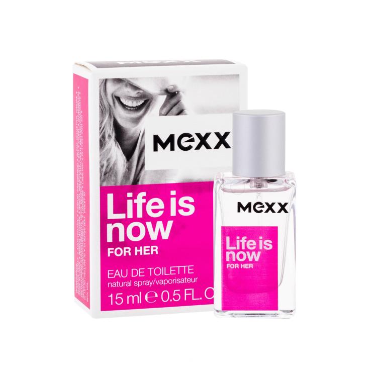 Mexx Life Is Now For Her Toaletna voda za žene 15 ml