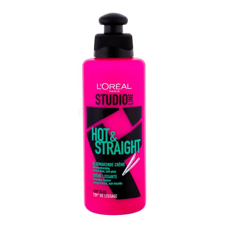 L&#039;Oréal Paris Studio Line Hot &amp; Straight Zaštita kose od topline za žene 200 ml